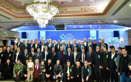 Adıyamanlılar Vakfı 6 Şubat Depreminin Ardından Deprem Şehitlerini Andı
