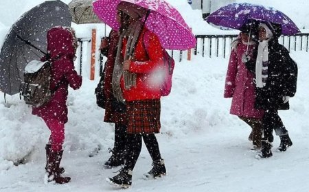 Türkiye genelinde kar yağışı eğitime engel oldu! 7 Şubat Cuma günü okullar tatil edildi