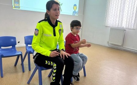 Çankaya Belediyesi'nden Miniklere Trafik Eğitimi