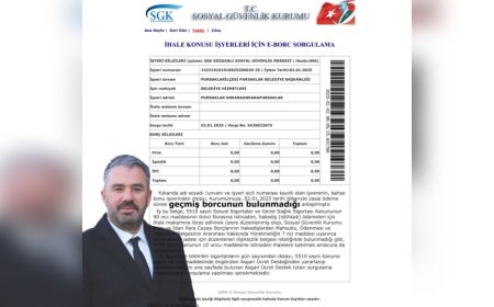 Pursaklar Belediyesi'nden 2025'e Borçsuz Başlangıç