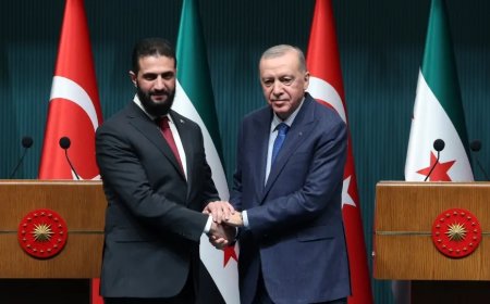Erdoğan ve Şara’dan kritik mesaj: ‘Suriye’de teröre yer yok’