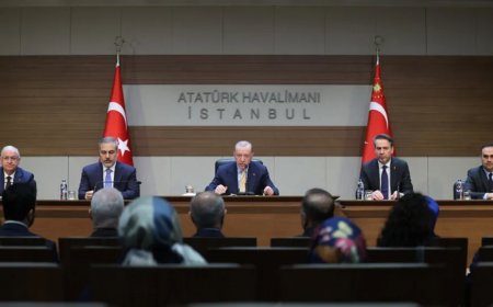 Erdoğan: 'Gazze, Batı Şeria ve Doğu Kudüs Filistinlilerindir'