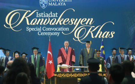 Malezya’dan Recep Tayyip Erdoğan’a Fahri Doktora Unvanı