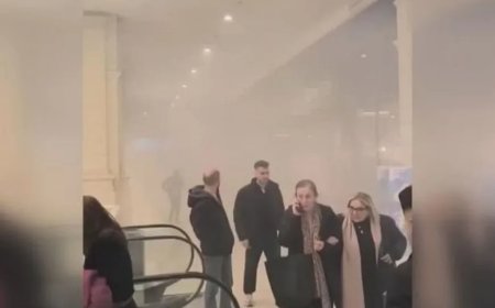 İstanbul Üsküdar’da AVM Yangını! İtfaiye Müdahale Ediyor