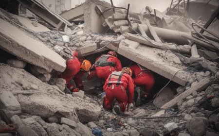Konya'da Çöken Binada Arama Kurtarma Çalışmaları Devam Ediyor