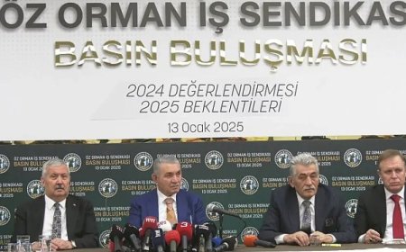 Öz Orman-İş Sendikası Genel Başkanı Settar Aslan: 'Adil Vergi ve Refah Payı Hakkımızdır'