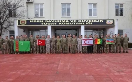 KBRN Savunma Subay Kursu 81’inci Dönemi Tamamlandı: Yerli ve Yabancı Askerî Katılım Yoğundu