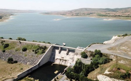 İstanbul’da Baraj Doluluk Oranı Yüzde 40,8’e Yükseldi: Sazlıdere Barajı Görüntülendi