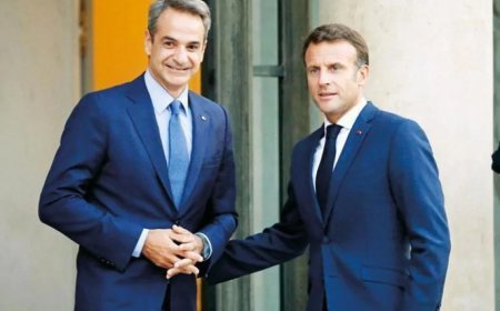 Macron, Miçotakis'in Türkiye'ye Meteor satışı itirazını reddetti
