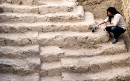 Peru’da binlerce yıllık gizem: Dev piramit toprak altından gün yüzüne çıktı