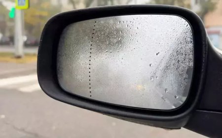 Dikiz Aynasındaki Buğulanmaya Son! Sadece Bir Malzeme ile Net Görüş