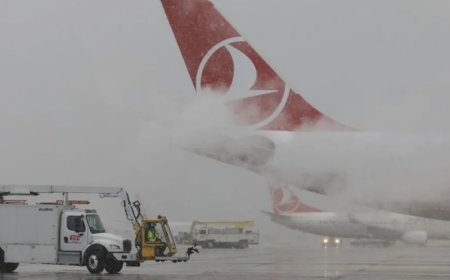 İstanbul’da Yoğun Kar Yağışı! 12 Şubat’ta İptal Edilen Uçuşlar Belli Oldu