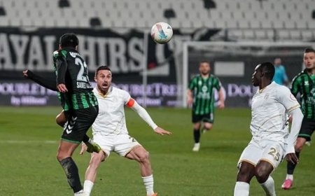 Kocaelispor, Manisa FK’yı 2-0 mağlup ederek tarih yazdı!