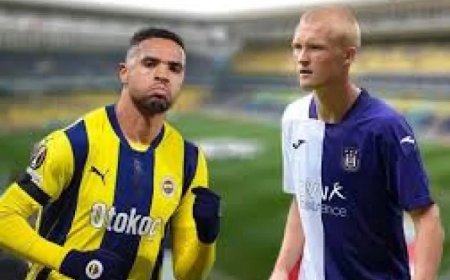 Fenerbahçe-Anderlecht Maçı 13 Şubat'ta TRT 1'de Canlı Yayında