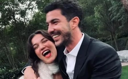 Pınar Deniz ve Kaan Yıldırım'dan bebek heyecanıyla romantik kar pozu