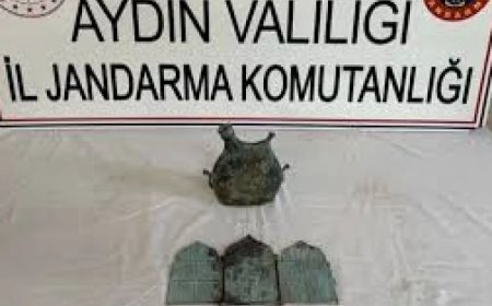 Aydın'da Otomobilden 200 Bin Dolar Değerinde Bizans Hazinesi Çıktı!
