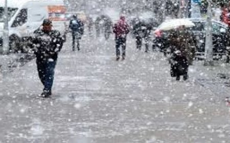 Tokat'ta karla karışık yağmur ve yağışlar etkili olacak