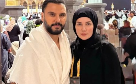 Alişan ve Buse Varol Umre'ye gitti! Alişan: 'Allah'ım sana şükürler olsun'