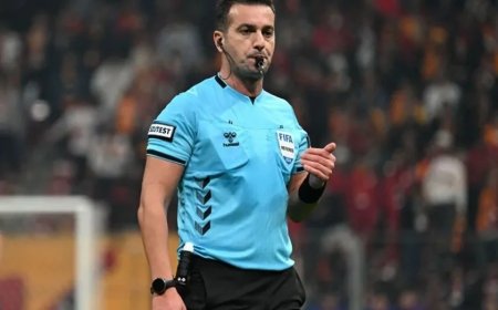 ADANA DEMİRSPOR A.Ş. ONVO ANTALYASPOR MAÇINDA GÖREVLİ HAKEMLER BELLİ OLDU