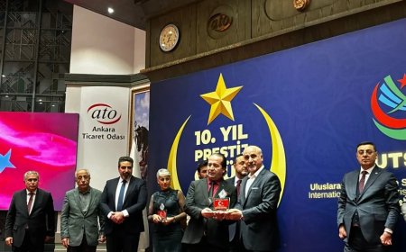 Cumhur Haber Ajansı UTSAF 10. Yıl Ödülleri'nde Onurlandırıldı