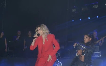 Hadise'nin Bursa konserinde panik! Sahneye atlayan hayranı korkuttu