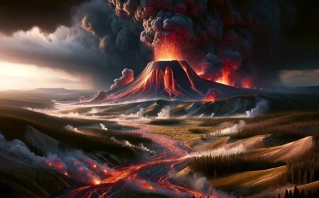 Kuzey Amerika'daki Uyuyan Volkanların Altında Devasa Magma Odaları Keşfedildi