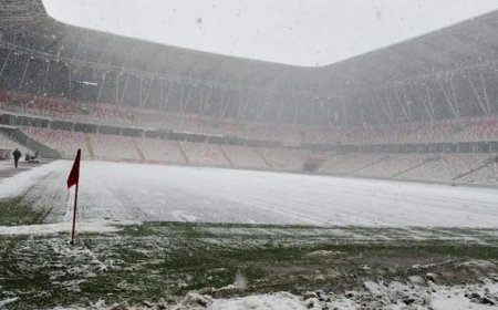 Etkili Kar Yağışı Nedeniyle 2. ve 3. Lig Maçları Tamamı Ertelendi!