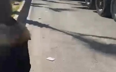 Adana'da Servis Şoförlerinin Yol Verme Kavgası Otoyolu Kilitledi
