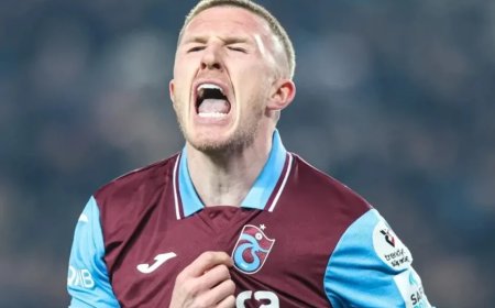Lundstram, Trabzonspor'da 8 numarada parladı!