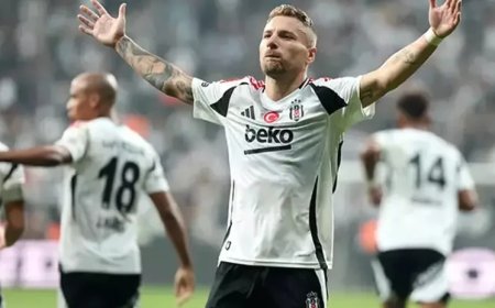 Ciro Immobile'den transfer iddialarına yanıt: 'Beşiktaş'ta mutluyum'
