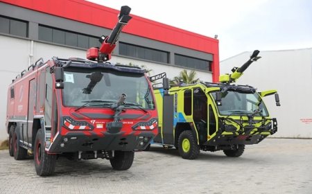 Havaalanı İtfaiye Araçlarının Sarı ve Yeşil Olmasının Nedeni Belli Oldu
