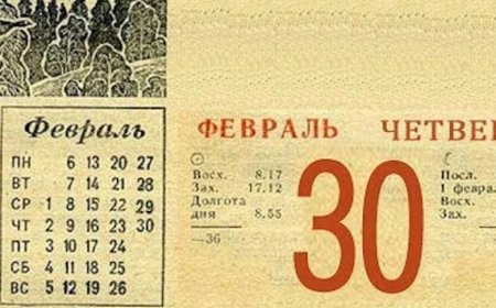 Tarihte Gerçekten 30 Şubat Yaşandı mı? İşte Şaşırtan Gerçekler