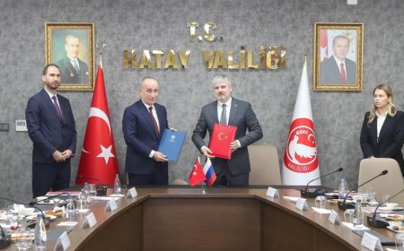 Türkiye ile Rusya arasında ‘Şehircilik İşbirliği’ kapsamında Hatay’da önemli toplantı ve saha ziyareti