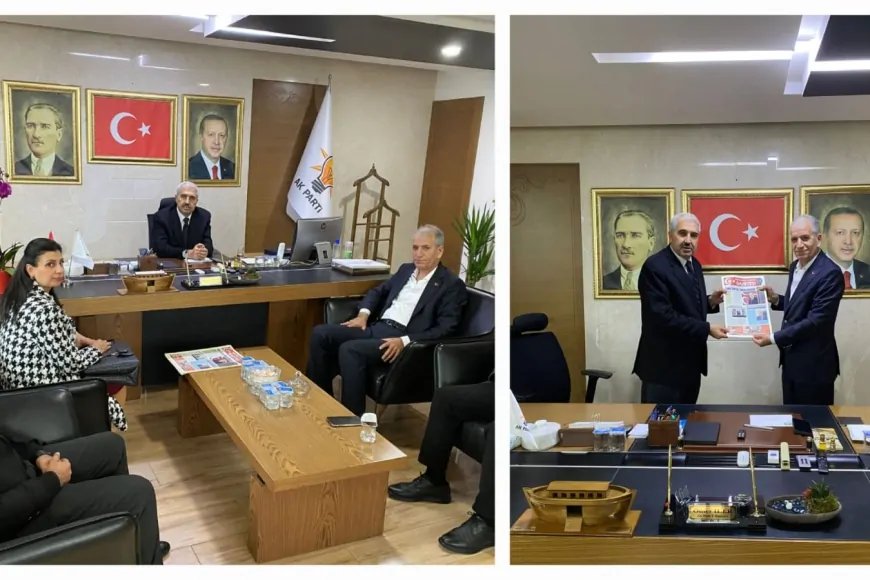 Senai Ergünöz’den Ömer İler’e Diyarbakır’ın Geleceği İçin Önemli Ziyaret