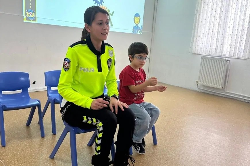 Çankaya Belediyesi'nden Miniklere Trafik Eğitimi