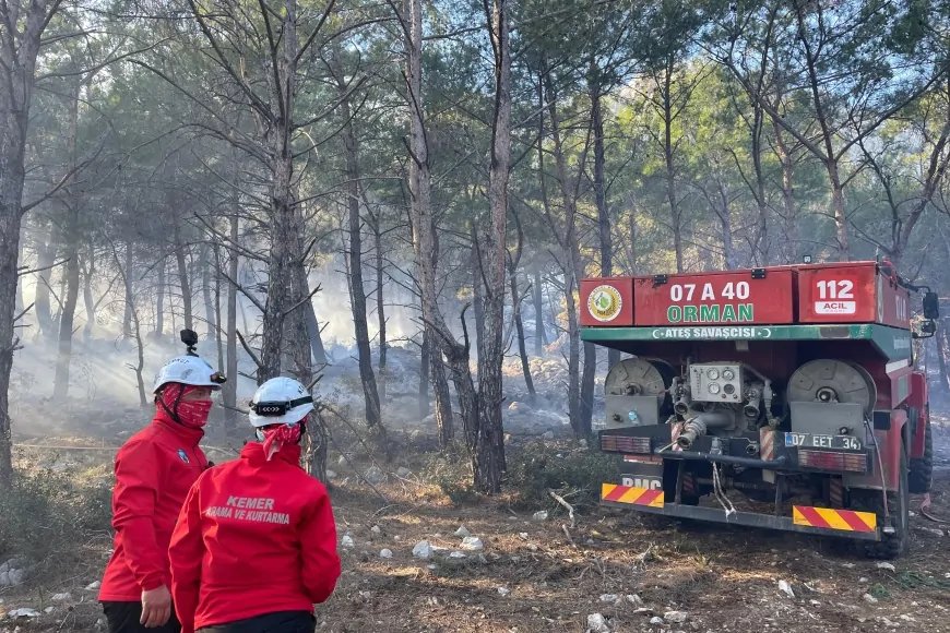 Antalya'da Orman Yangını Kontrol Altına Alındı! İşte Son Durum