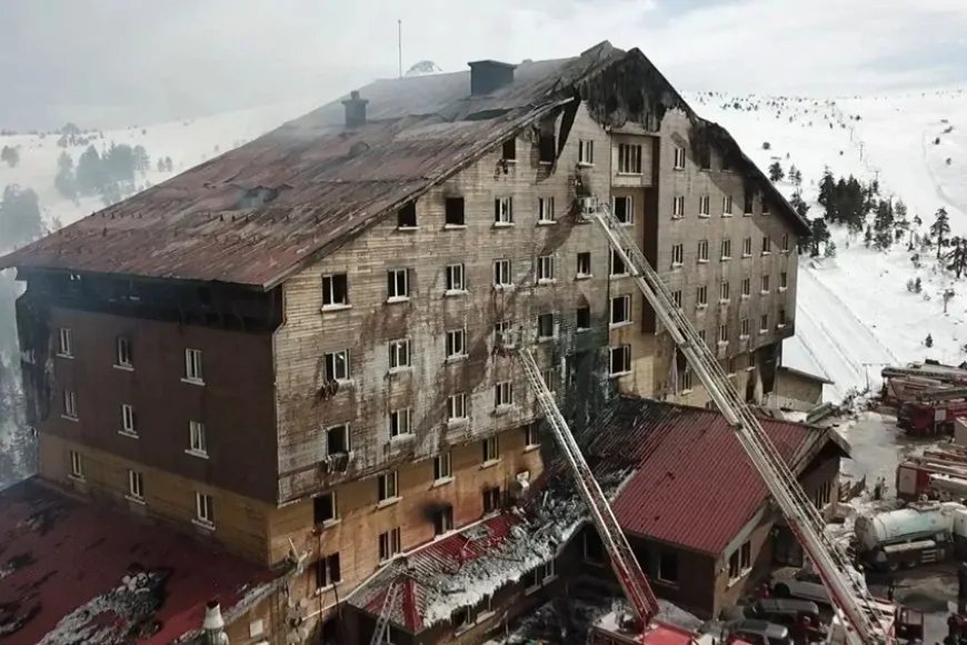 Bolu'daki otel yangınında iki üst düzey yönetici tutuklandı