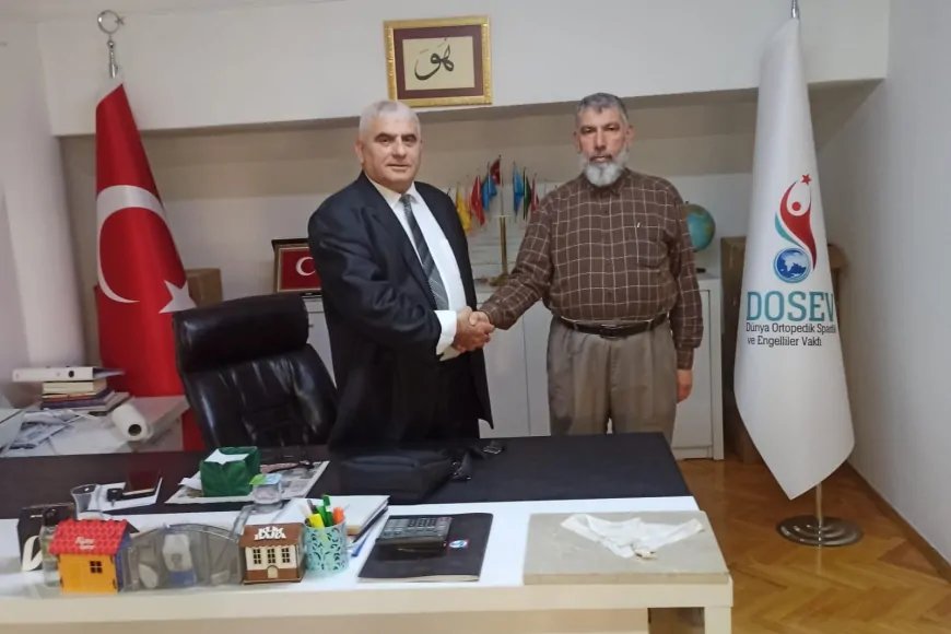 M. Arif Kılıç, DOSEV’in Bölge Temsilcisi Olarak Göreve Başladı
