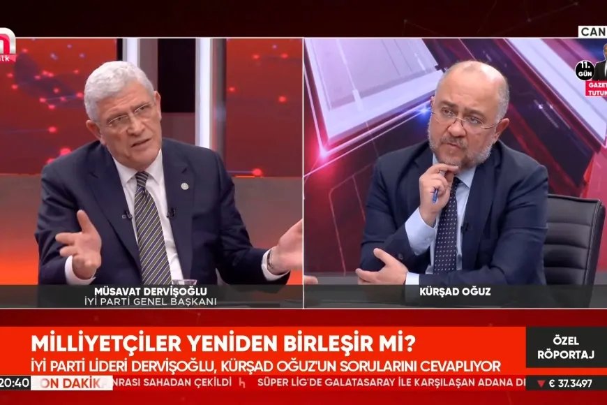 Müsavat Dervişoğlu: 'Türkiye, susturulmak isteniyor'