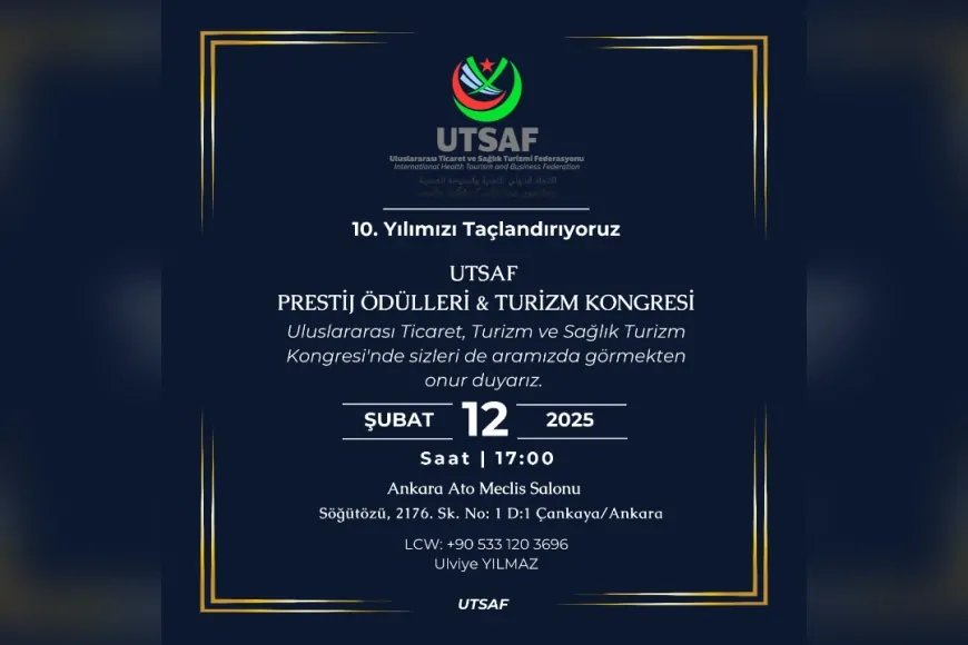 UTSAF Prestij Ödülleri Sahiplerini Buluyor!