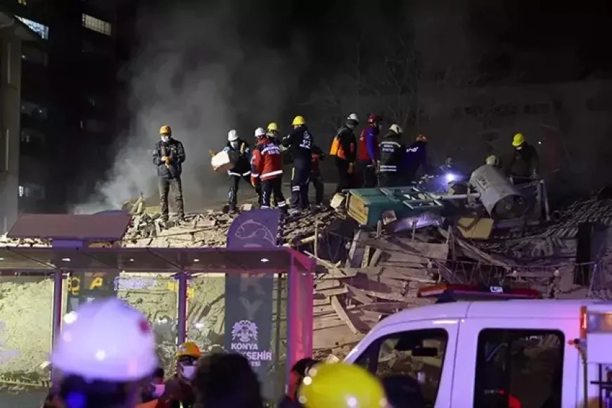 Konya'da Çöken Binaya İlişkin Detaylı Soruşturma Başlatıldı