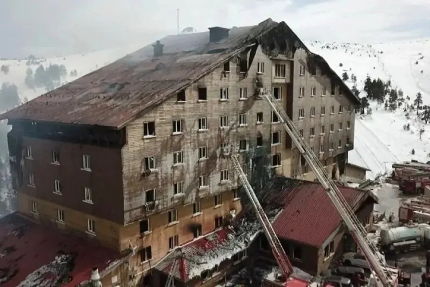 Bolu Kartalkaya'daki otel yangını: Gözaltı sayısı 14'e yükseldi