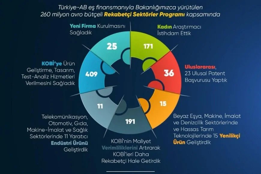 Rekabetçi Sektörler Programı: Türkiye’nin Ekonomik ve Teknolojik Dönüşümüne 260 Milyon Avroluk Destek
