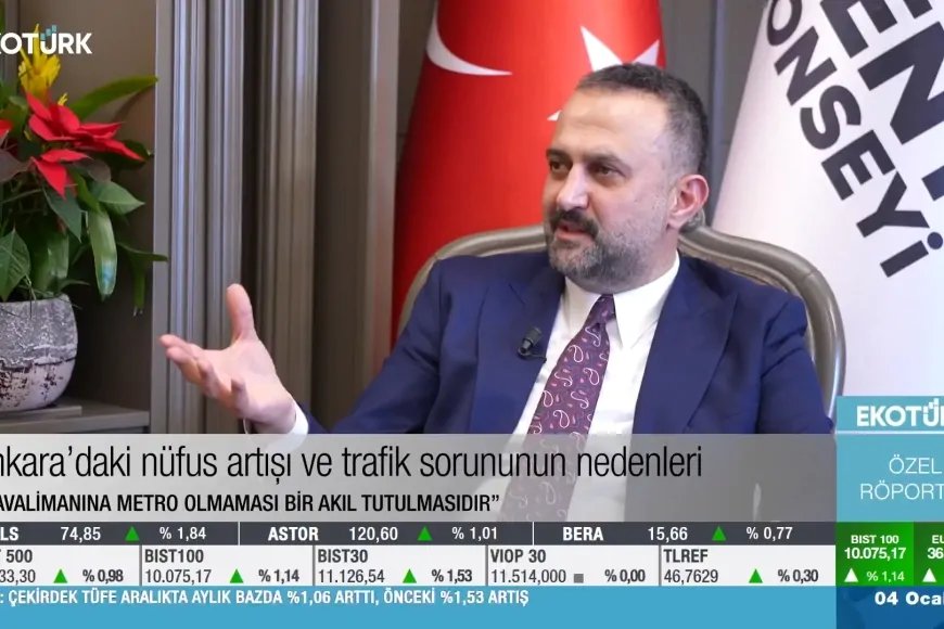 Ankara Kent Konseyi Başkanı Halil İbrahim Yılmaz'dan Gündeme Dair Çarpıcı Açıklamalar