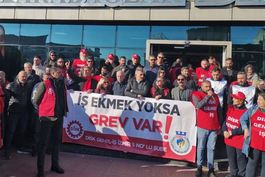 Karabağlar’da Grev Krizi: İşçiler Toplu İş Sözleşmesindeki Anlaşmazlık Nedeniyle Protesto Başlattı
