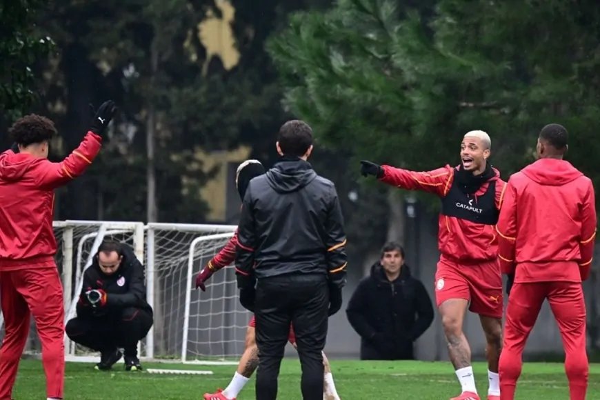 Galatasaray, AZ Alkmaar karşılaşması öncesi hazırlıklarını tamamladı