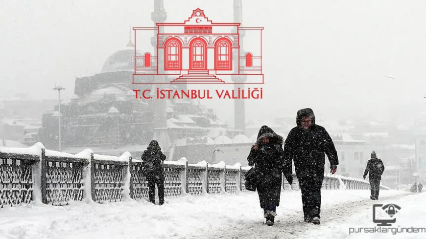 İstanbul’da Kar Yağışı Devam Ediyor: Valilikten Yeni Önlemler Açıklandı