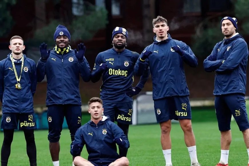 Fenerbahçe'nin Anderlecht maçı için kadro belli oldu: Şampiyonlar Ligi hazırlıkları sürüyor