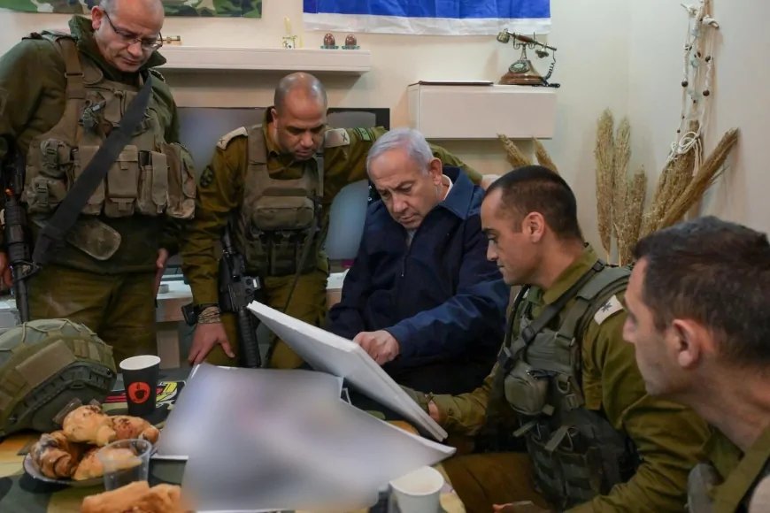 Netanyahu, Batı Şeria'da Filistinli mülteci kampına baskın düzenledi