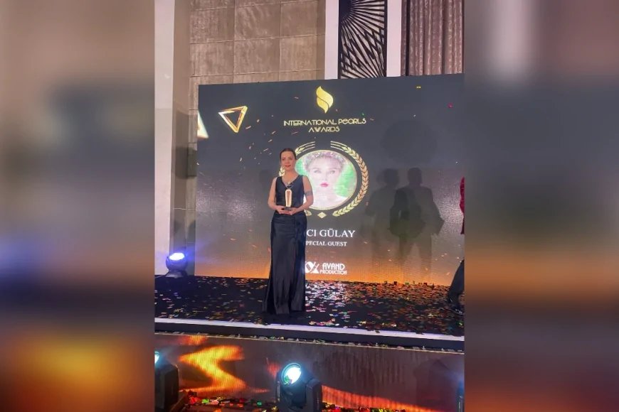 International Pearls Awards'ta Gülay Avcı'ya 'Yılın En İyi Spiritüel Uzmanı ve Tarot Okuyucusu' Ödülü